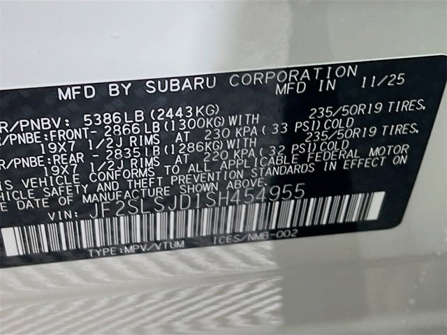 2025 Subaru FORESTER Sport Hybrid