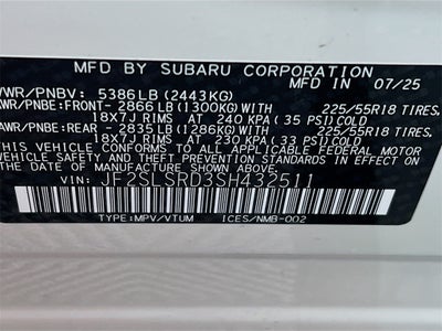 2025 Subaru FORESTER Limited Hybrid