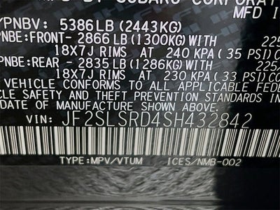 2025 Subaru FORESTER Limited Hybrid