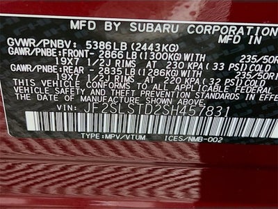 2025 Subaru FORESTER Touring Hybrid