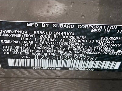 2025 Subaru FORESTER Touring Hybrid