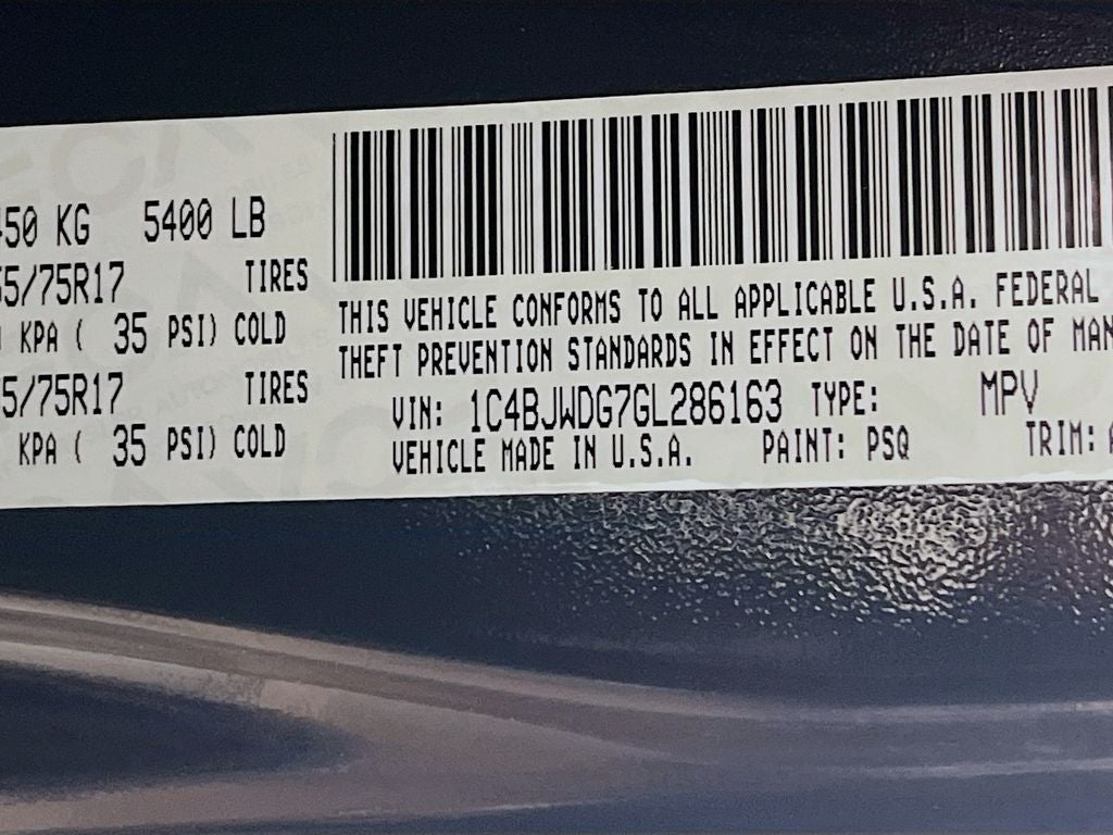 2016 Jeep Wrangler Unlimited Sport