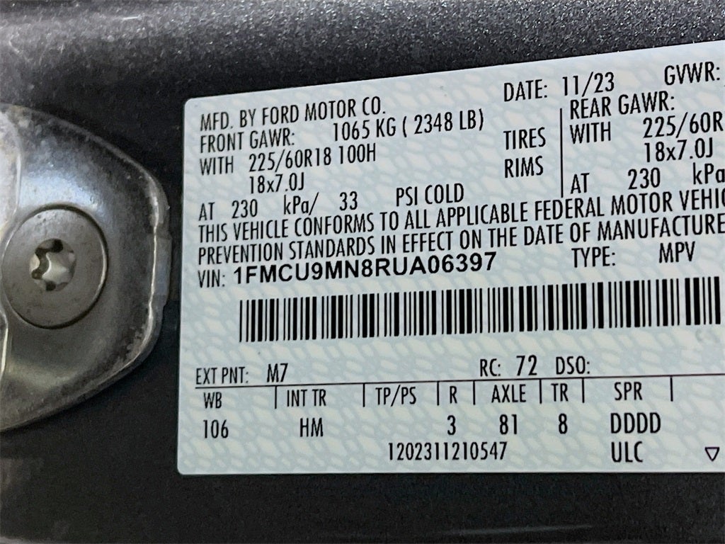 2024 Ford Escape ST-Line