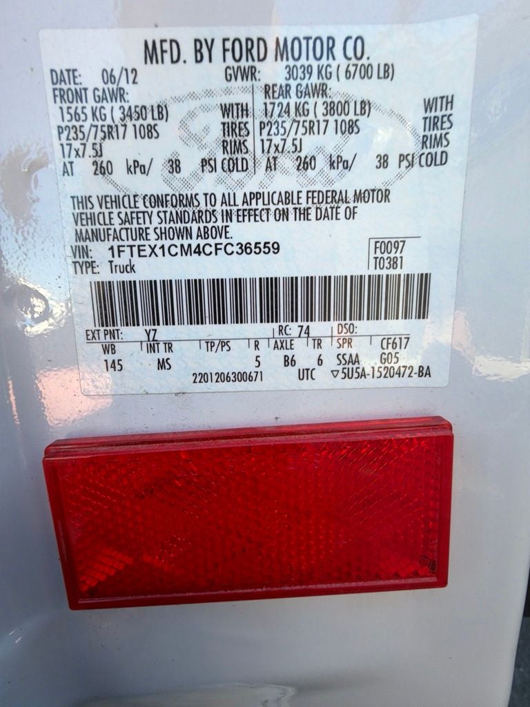 2012 Ford F-150 XLT