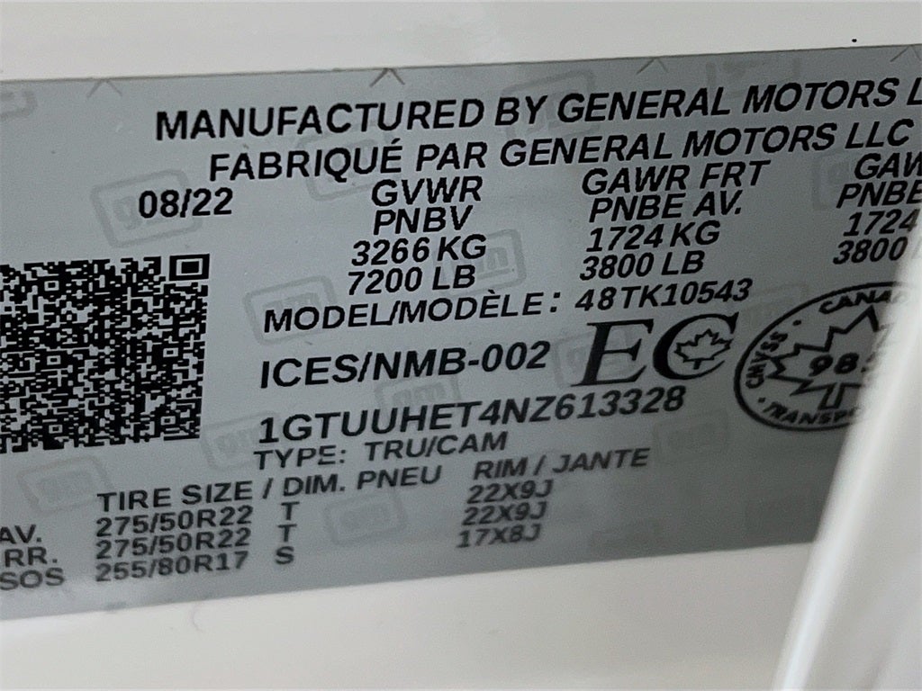 2022 GMC Sierra 1500 Denali Ultimate