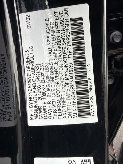 2022 Honda Accord Hybrid Sport