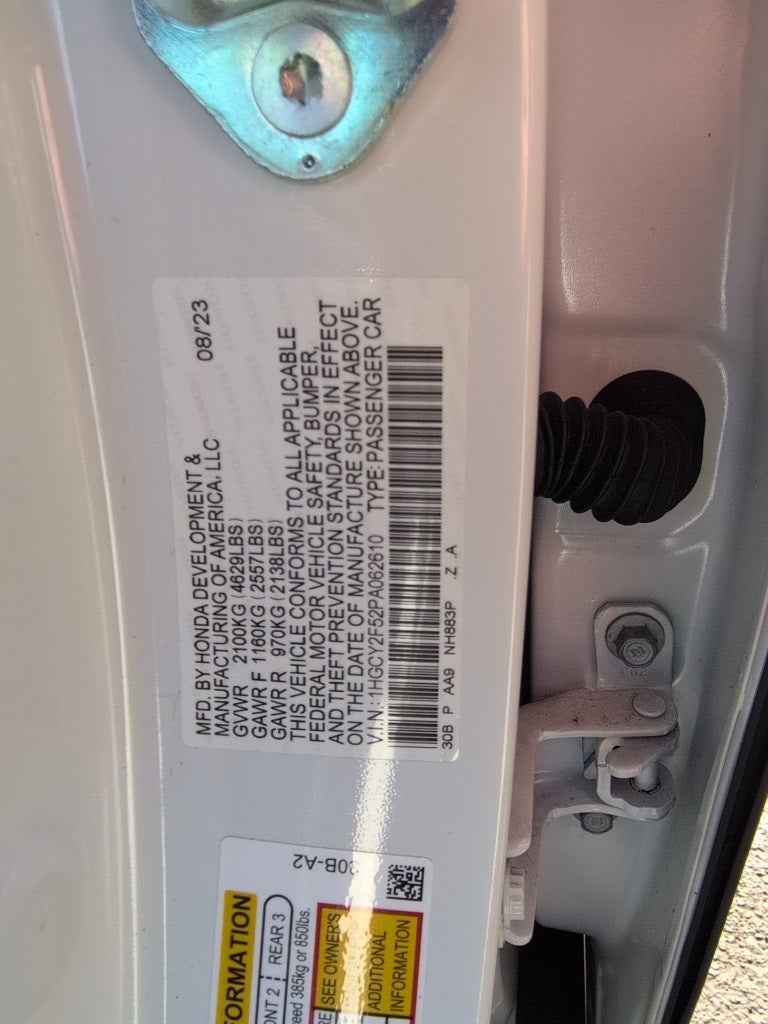 2023 Honda Accord Hybrid Sport