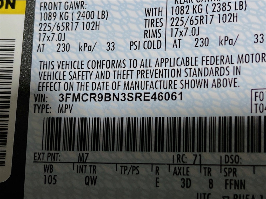 2025 Ford Bronco Sport Big Bend