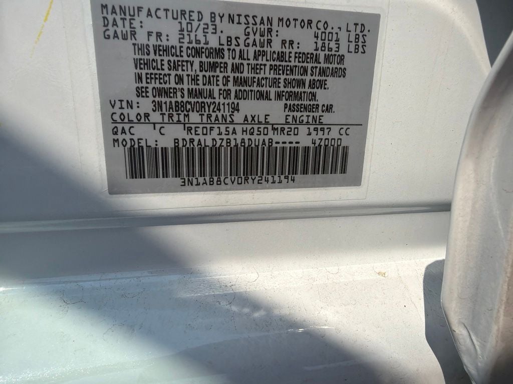 2024 Nissan Sentra SV