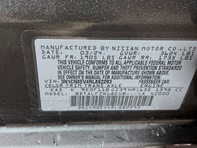 2024 Nissan Versa 1.6 SV