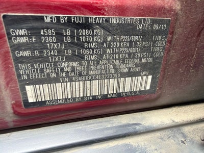 2014 Subaru Outback 2.5i Premium