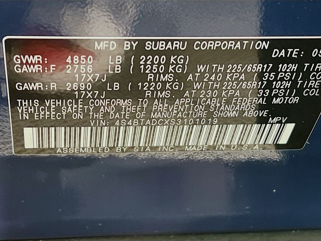 2025 Subaru Outback Premium