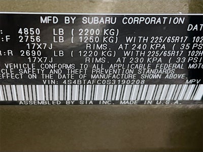 2025 Subaru Outback Premium