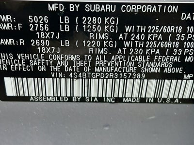 2024 Subaru Outback Touring XT