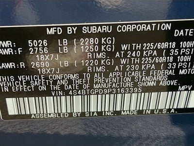 2023 Subaru Outback Touring XT