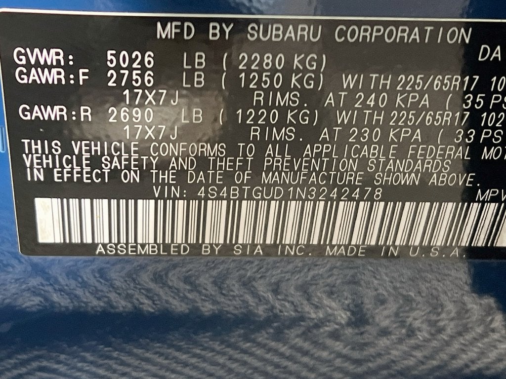 2022 Subaru Outback Wilderness