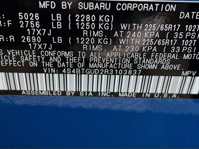 2024 Subaru Outback Wilderness