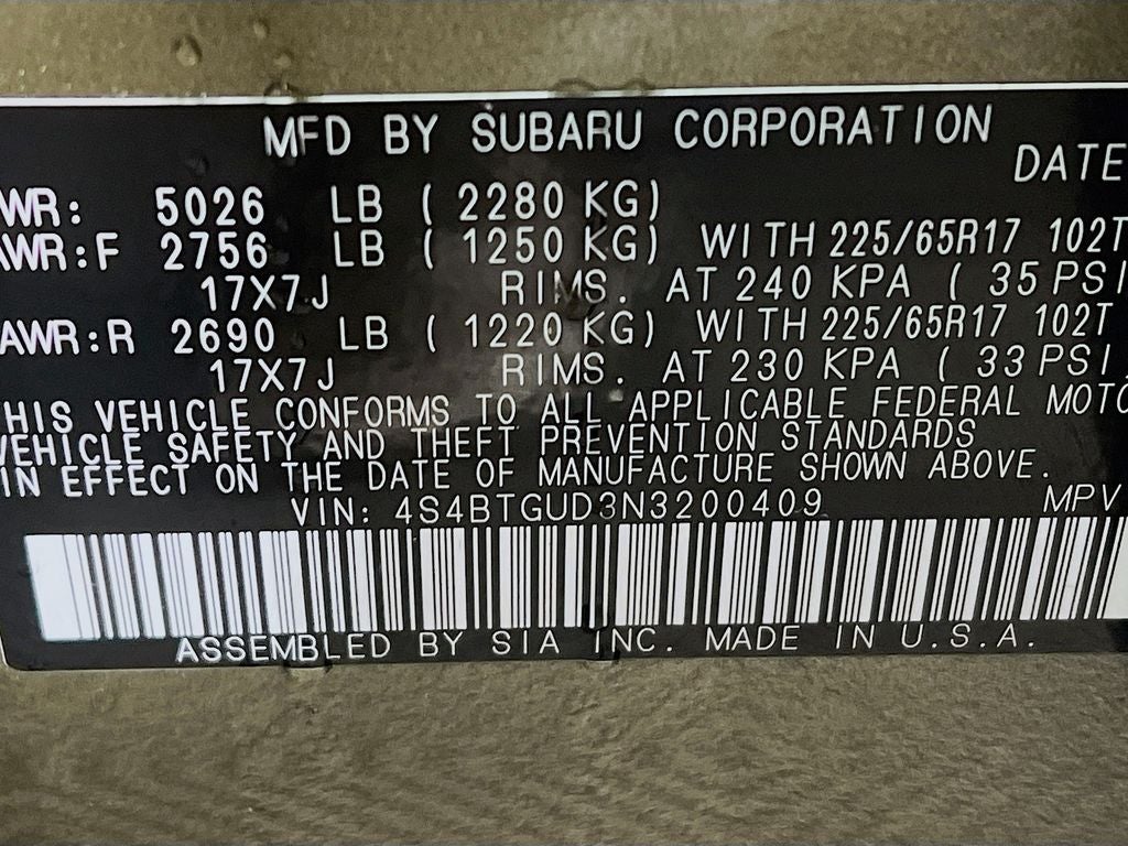 2022 Subaru Outback Wilderness