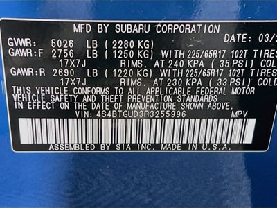 2024 Subaru Outback Wilderness