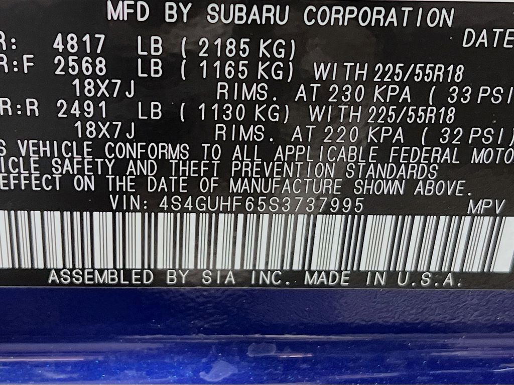 2025 Subaru Crosstrek Sport