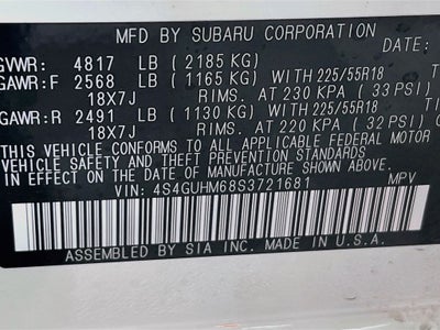 2025 Subaru Crosstrek Limited