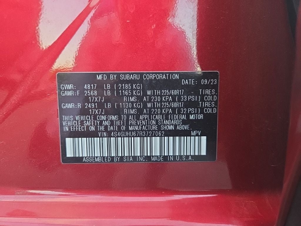 2024 Subaru Crosstrek Wilderness
