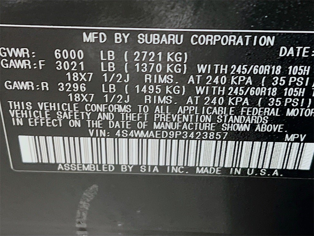 2023 Subaru Ascent Premium