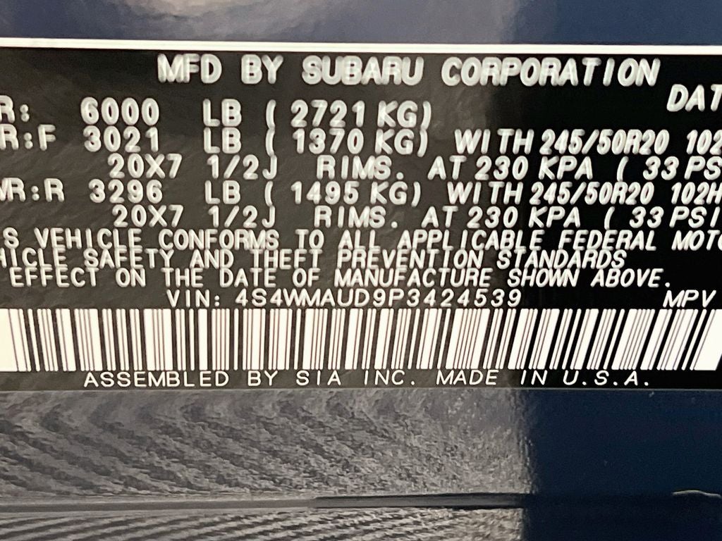 2023 Subaru Ascent Limited