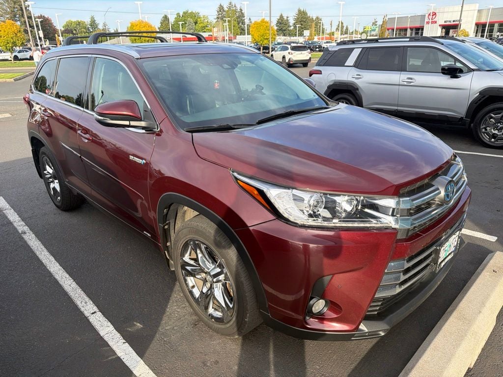 2018 Toyota Highlander Hybrid Limited Platinum
