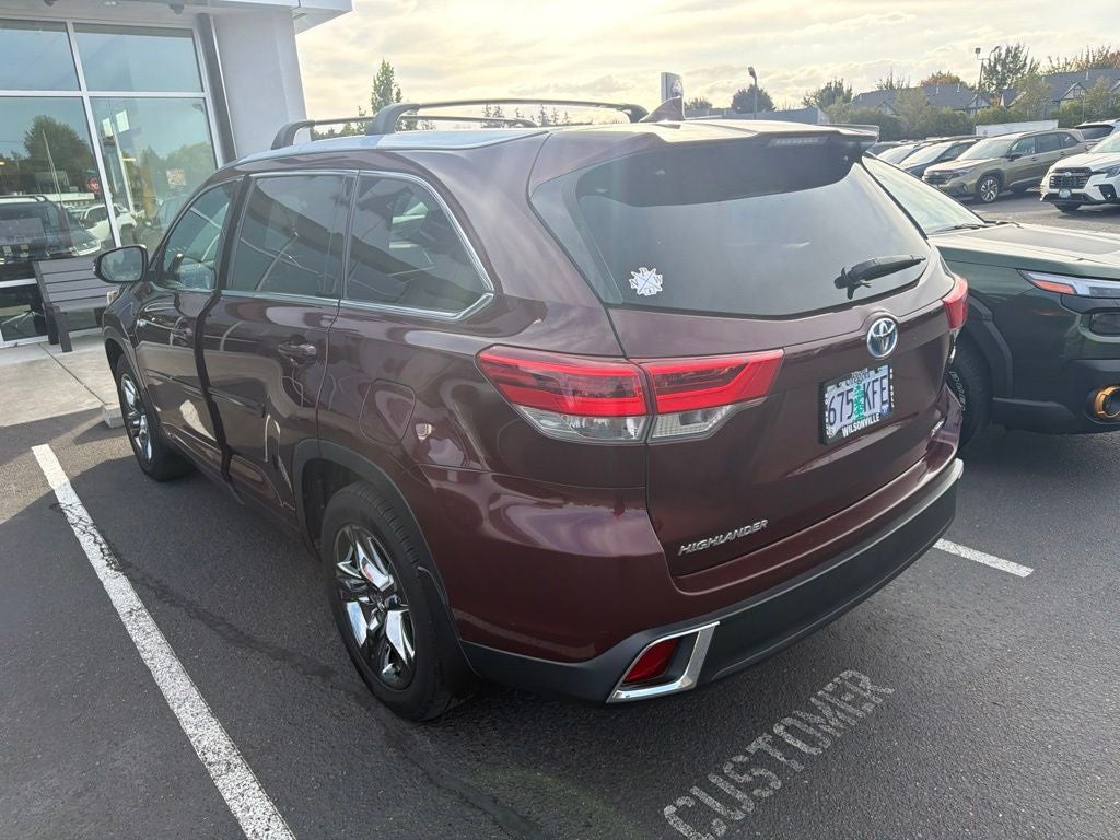 2018 Toyota Highlander Hybrid Limited Platinum