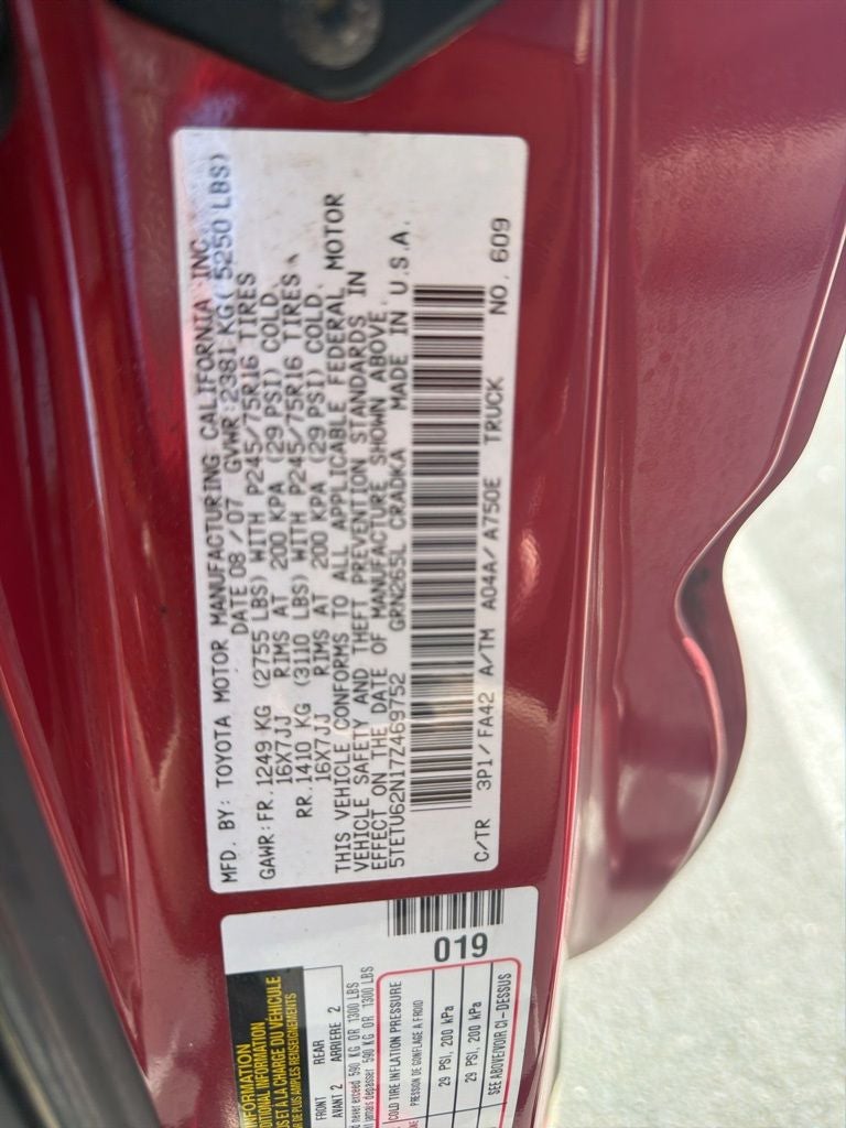 2007 Toyota Tacoma's photo