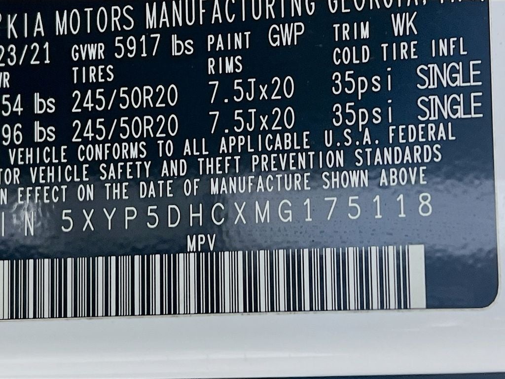 2021 Kia Telluride SX