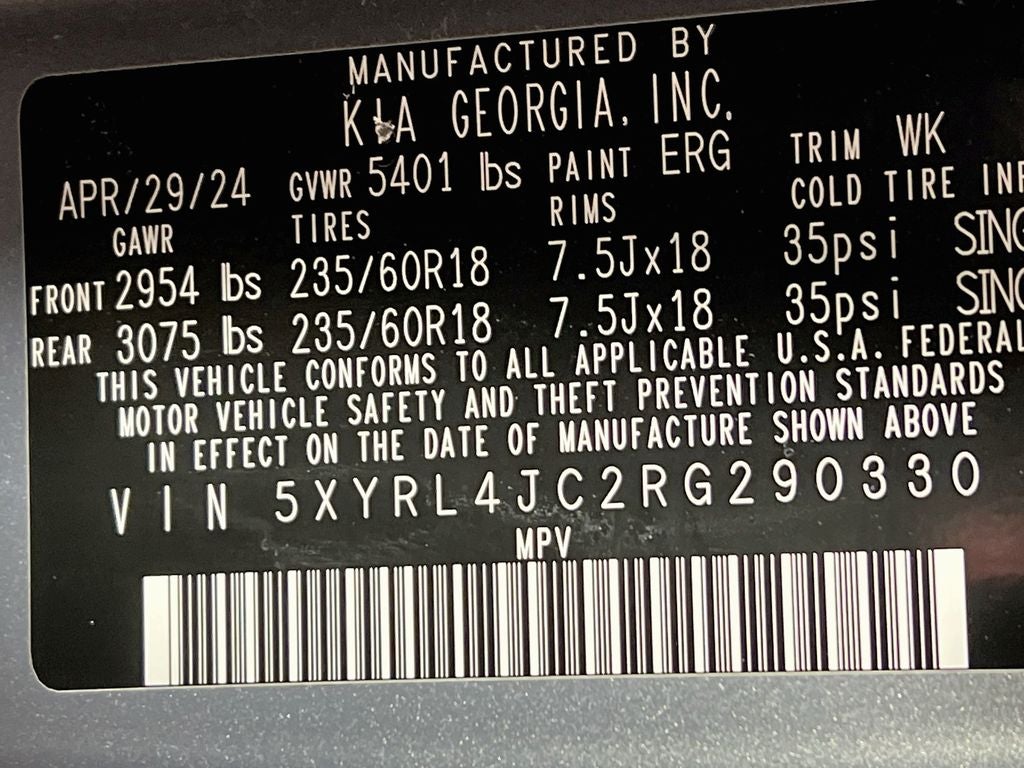 2024 Kia Sorento S