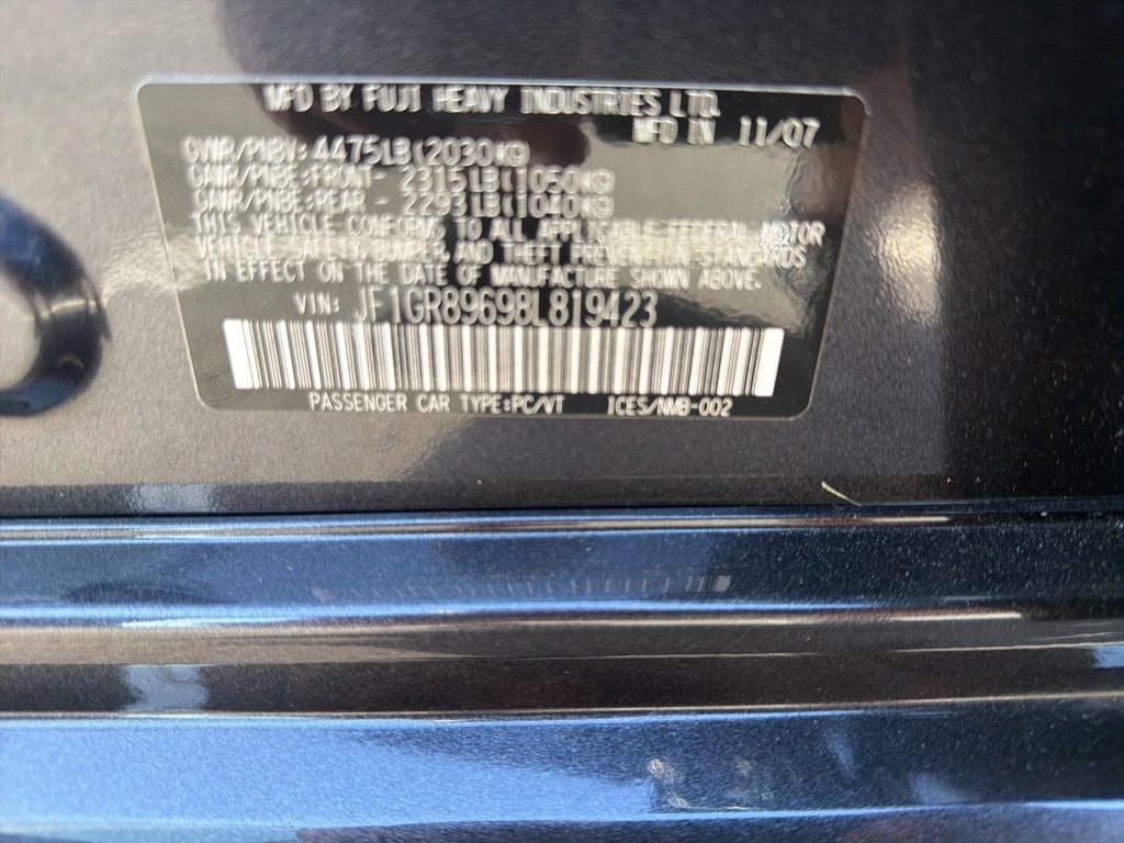 2008 Subaru Impreza WRX STi