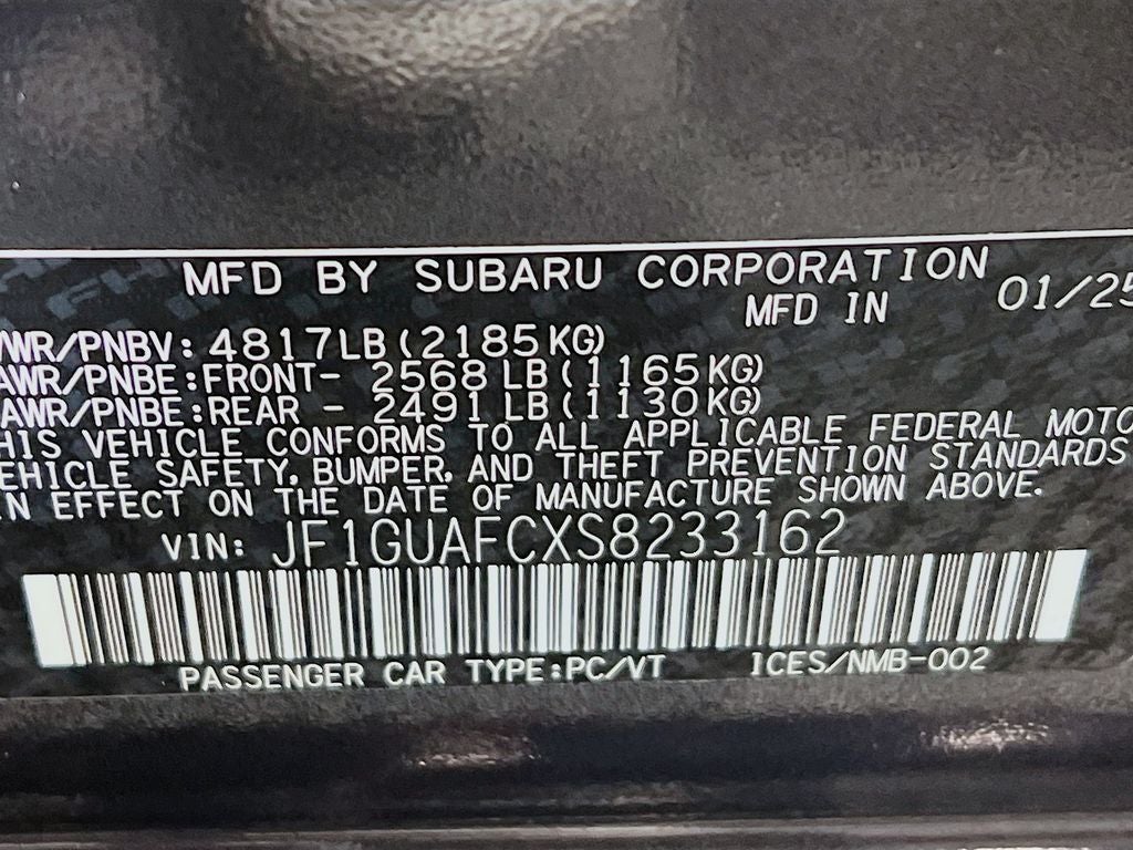 2025 Subaru Impreza Sport