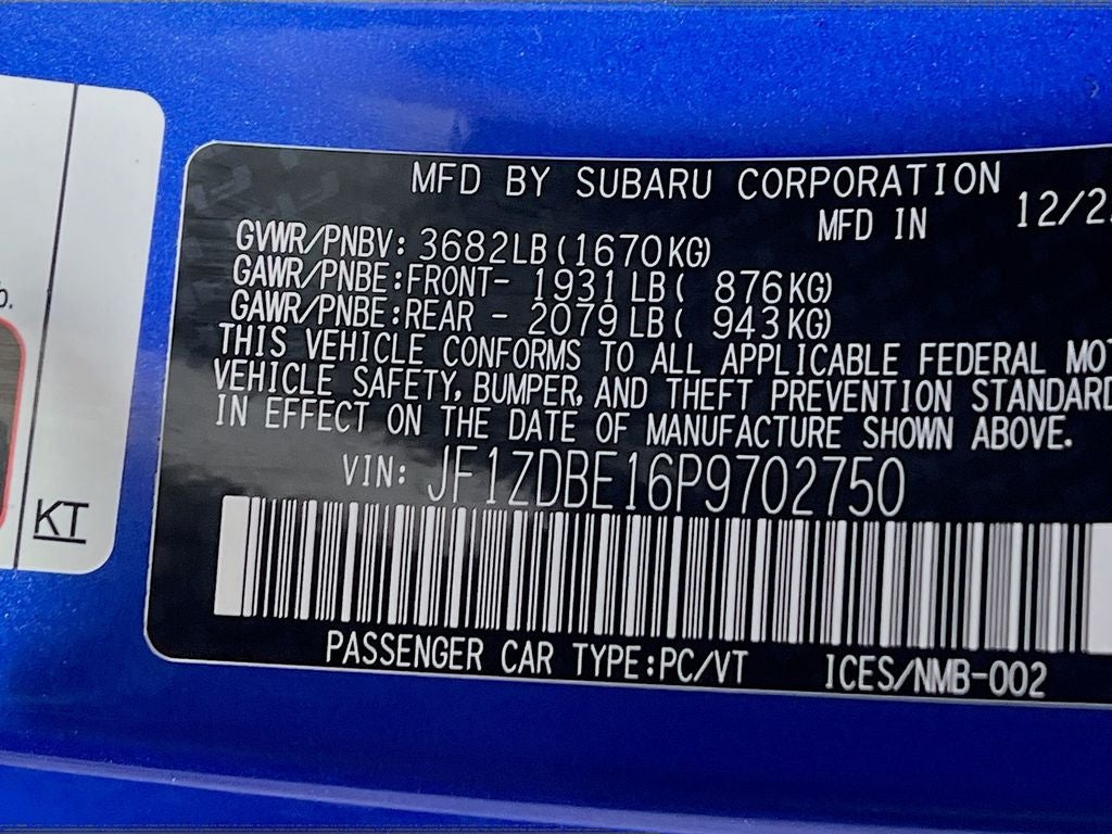 2023 Subaru BRZ Limited