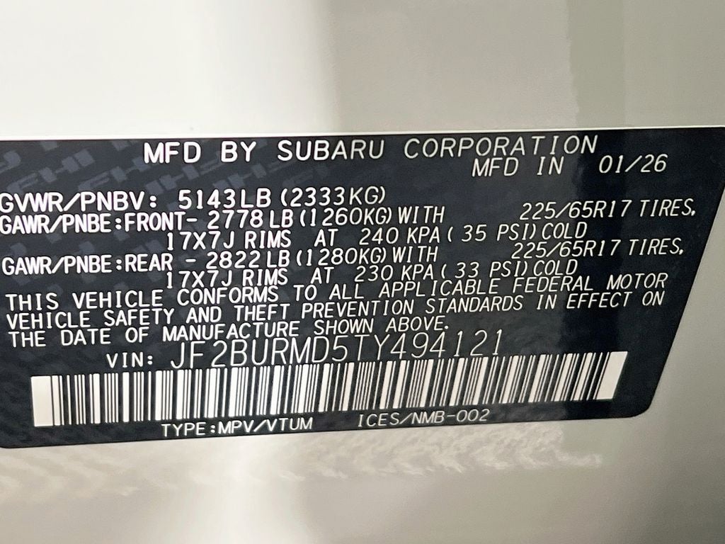 2026 Subaru Outback Wilderness