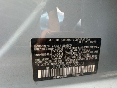 2023 Subaru Crosstrek Sport