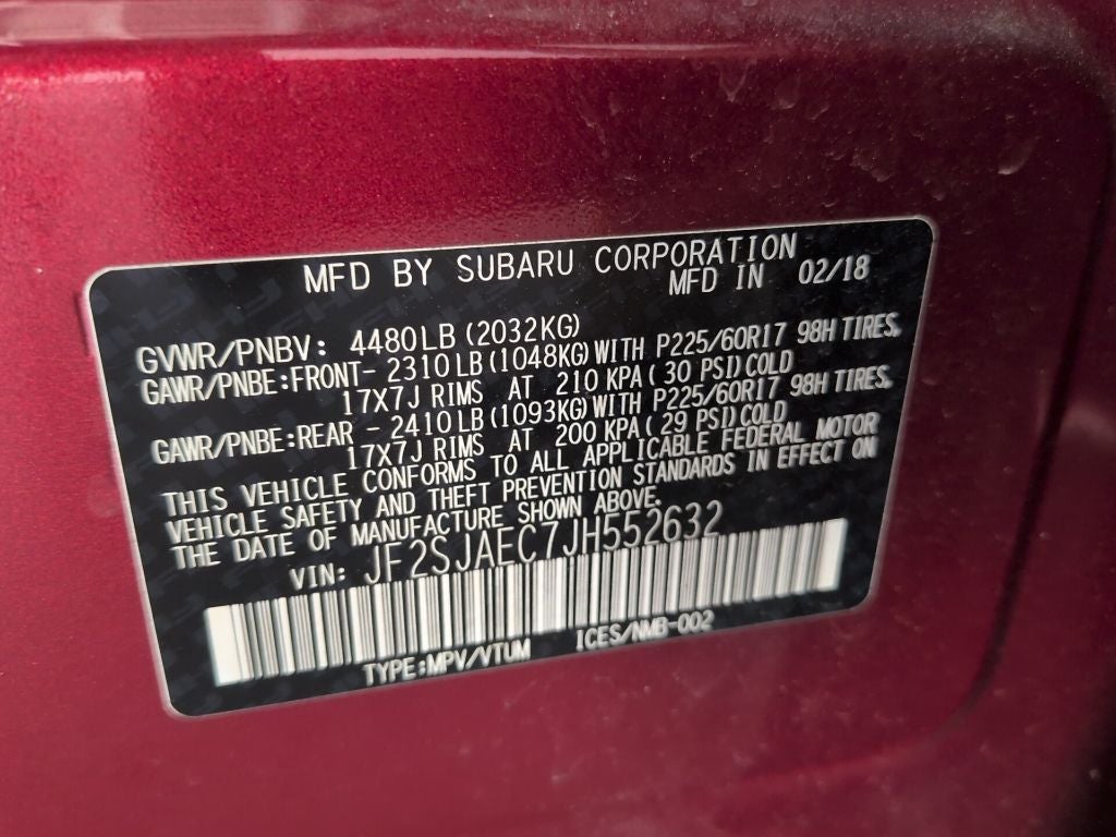 2018 Subaru Forester 2.5i Premium
