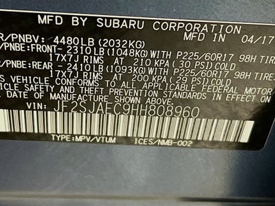 2017 Subaru Forester 2.5i Premium