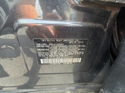 2015 Subaru Forester 2.5i Limited
