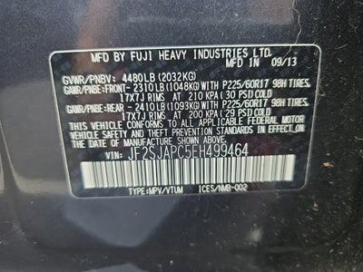 2014 Subaru Forester 2.5i Touring