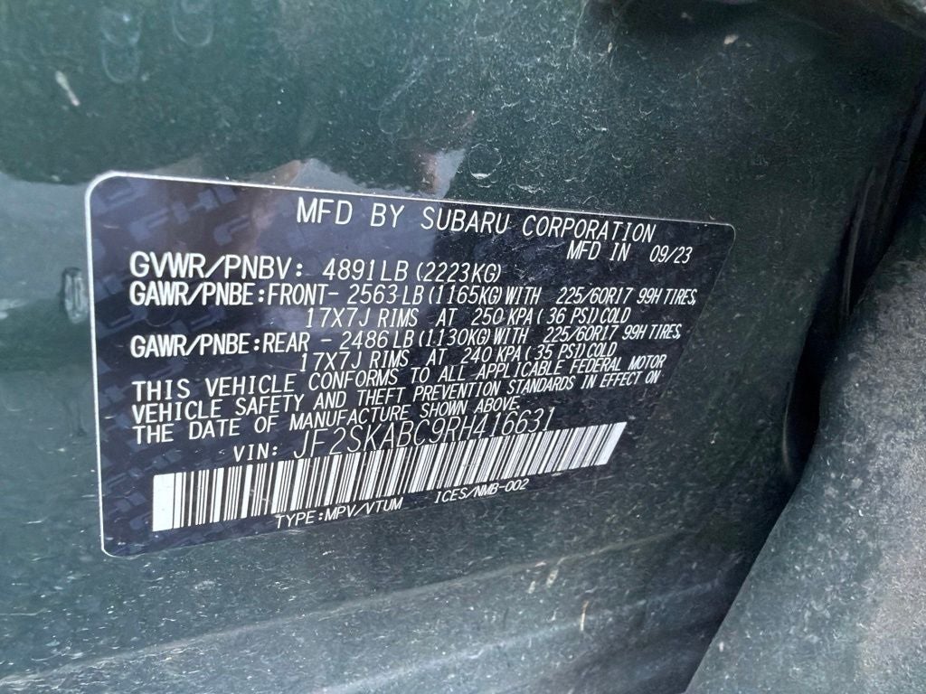 2024 Subaru Forester Base