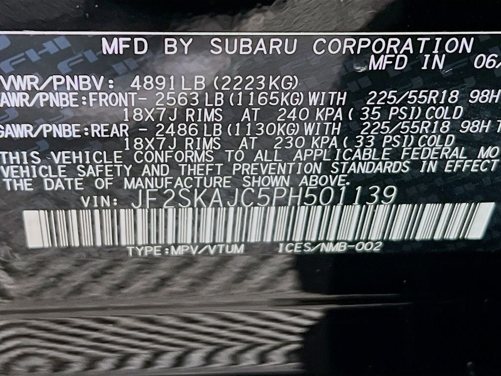 2023 Subaru Forester Sport