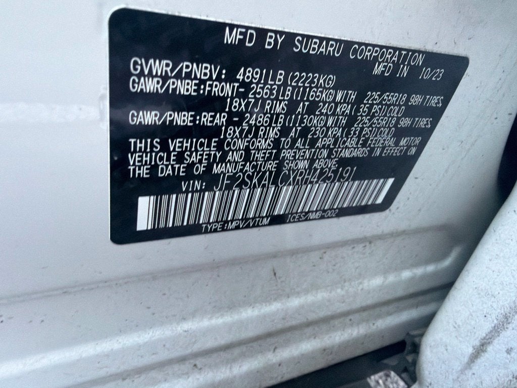 2024 Subaru Forester Limited