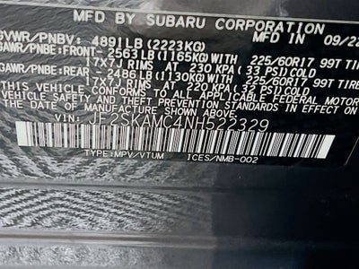 2022 Subaru Forester Wilderness