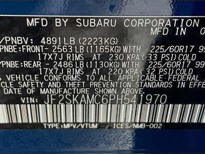 2023 Subaru Forester Wilderness