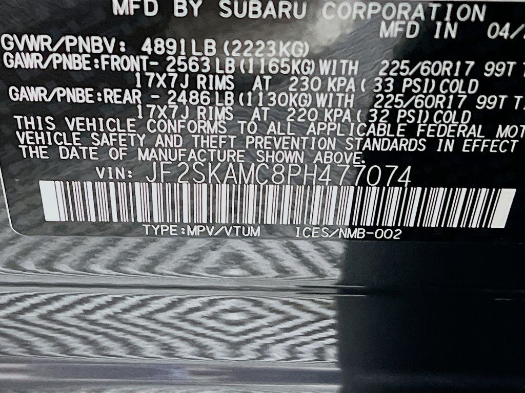 2023 Subaru Forester Wilderness