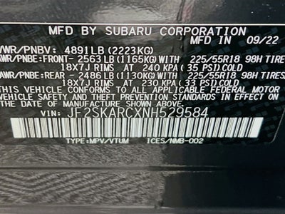 2022 Subaru Forester Touring