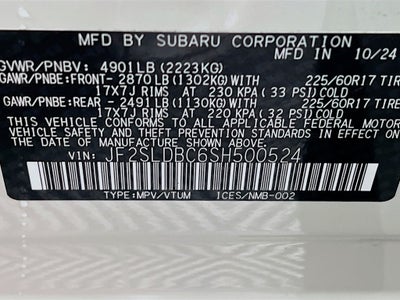 2025 Subaru Forester Premium